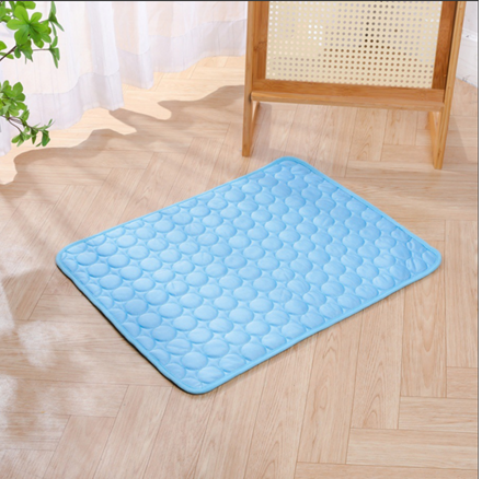 Bedsure Washable Cooling Mat for Dogs – Q-MAX>0.4 Non-Slip Summer Crate Bed for Large Dogs, No Gel or Electricity Required