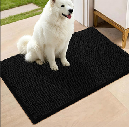 Absorbent Chenille Pet Door Mat