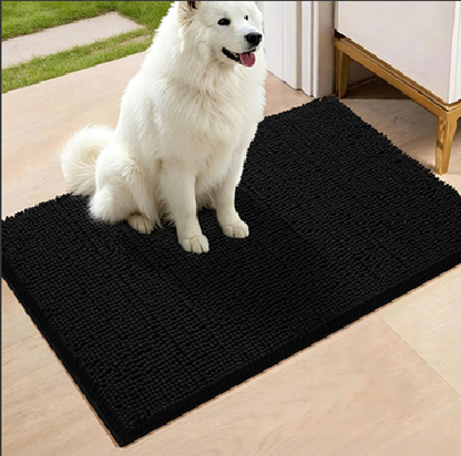Absorbent Chenille Pet Door Mat