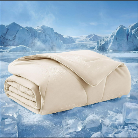 Bedsure Pet Cooling Blanket for Dogs & Cats, Washable Breathable Ice Throw for Couch & Bed