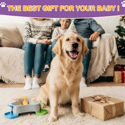 Interactive Dog Toys, Dog Puzzle Toy Treat Dispensing Dog Toys, Dog Enrichment Toys for Mental Stimulation, Slow Feeder Dog Puzzle for Small Medium Dogs, Interactive Cat Toy Cat Puzzle Feeder